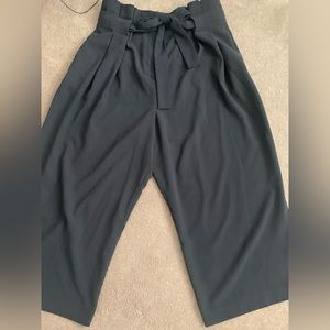 H&M high waisted wide length culottes